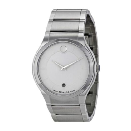 Movado MW-0606479 Silver Dial Stainless Steel Men Watch